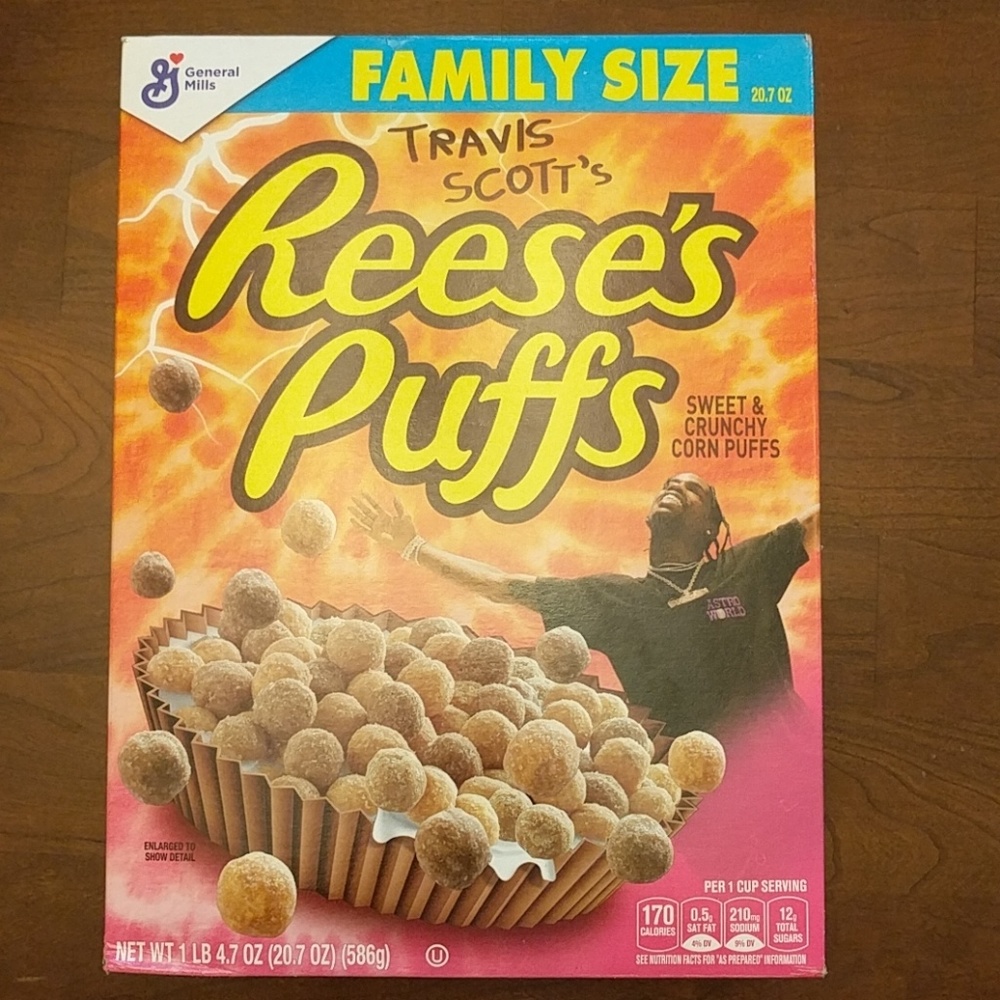 TRAVIS SCOTT Reese's Puffs Cereal